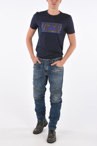 Skinny Fit Biker Jeans