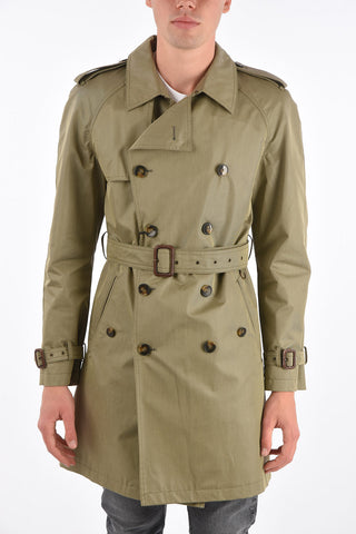 Double Breasted RES POL Trench with belt