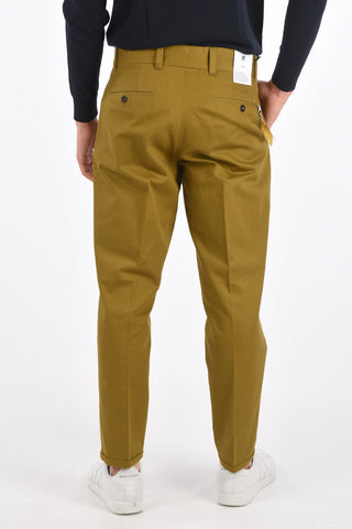 single pleat cuffed hem CINQUE trousers chinos pants