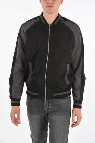 full zip SOUVENIR bomber