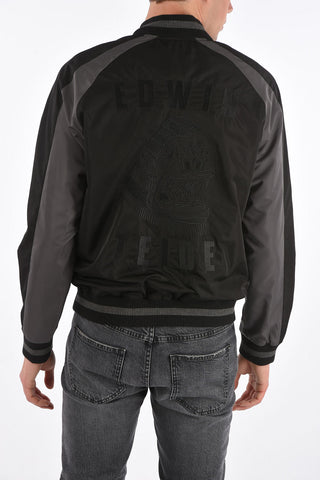 full zip SOUVENIR bomber