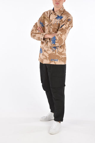 Giubbotto Camouflage TROPICAL DESERT con Patch