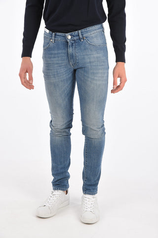 16cm Mid-rise waist SWING slim fit jeans