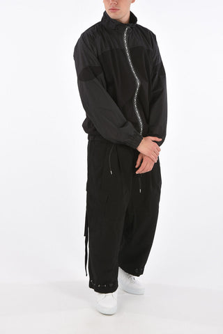 MCQ Cotton Details outerwear jacket with Zip Closure