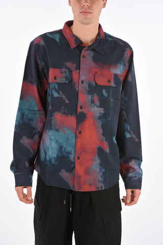 Tie dye effect shirt