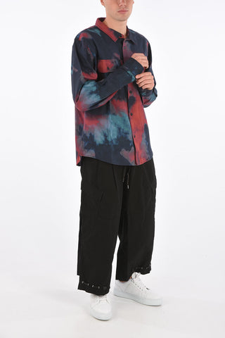 Tie dye effect shirt