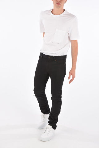 16cm regular fit low-crotch jeans