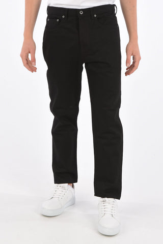 18cm Mid-rise waist straight fit jeans