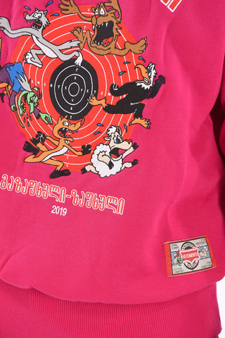 hoodie sweatshirt with embroidered Cartoon