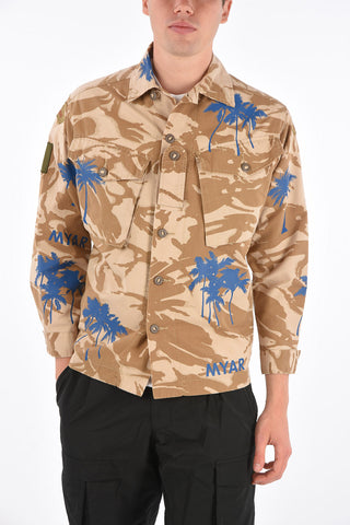 Patch Applied TROPICAL DESERT Camouflage Jacket