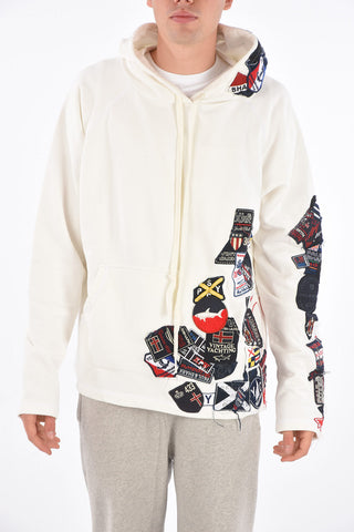 hoodie oversize sweatshirt with Patch