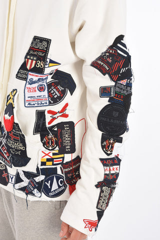 hoodie oversize sweatshirt with Patch
