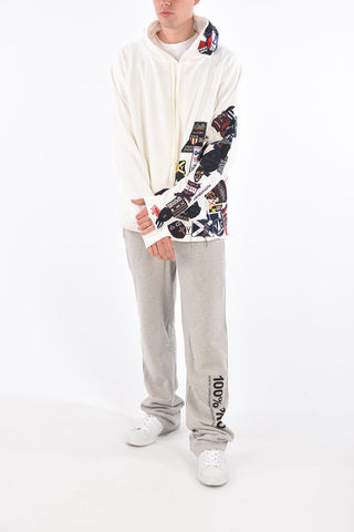 hoodie oversize sweatshirt with Patch