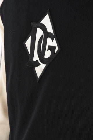 Virgin wool crew-neck sweater with Embroidery