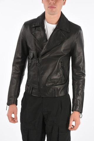 Giubbotto Biker in Pelle