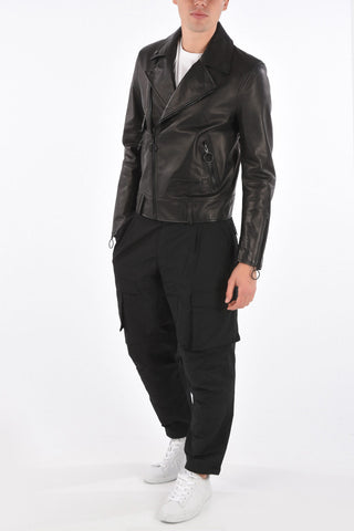 Giubbotto Biker in Pelle