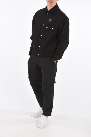 Denim Snap Button Jacket