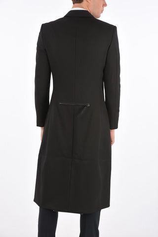 Unstructured Snap Button Coat