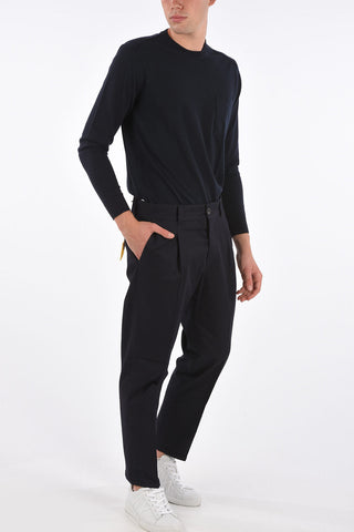 single pleat cuffed hem CINQUE trousers chinos pants