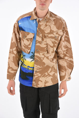 Patch Pocket HAWAII Camouflage Jacket