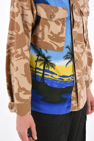 Patch Pocket HAWAII Camouflage Jacket