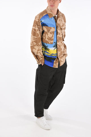 Patch Pocket HAWAII Camouflage Jacket