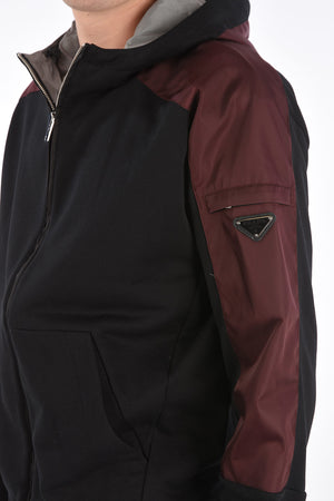 Knitted Jacket with Hood