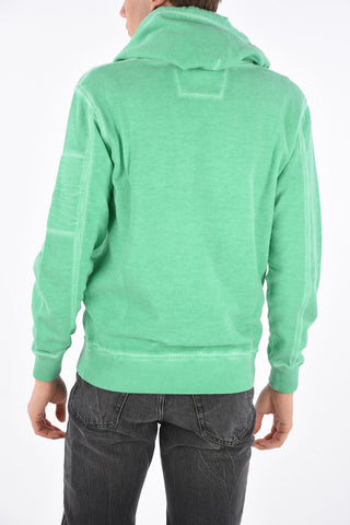 hoodie sweatshirt with maxi patch pocket