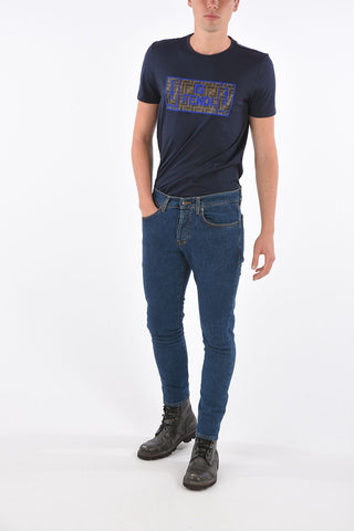 jeans skinny fit WINDSOR CROP in denim stretch 15cm
