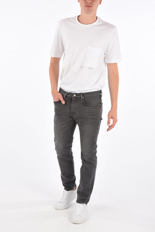 16cm Tapered slim fit jeans