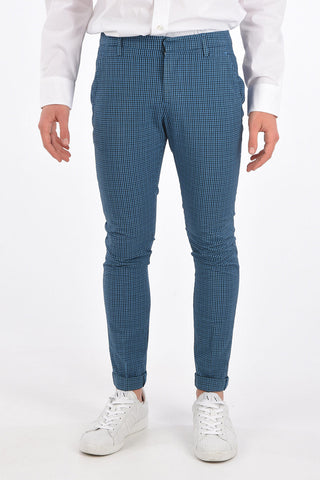 gun club check GAUBERT Mid-rise waist chinos
