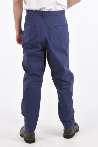 stretch cotton belt loops trousers