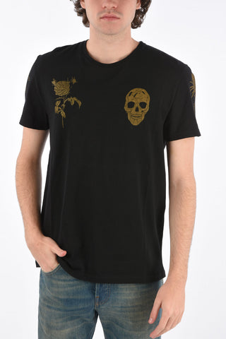 printed crew-neck t-shirt