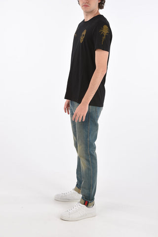 printed crew-neck t-shirt