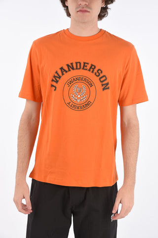 printed crew-neck t-shirt