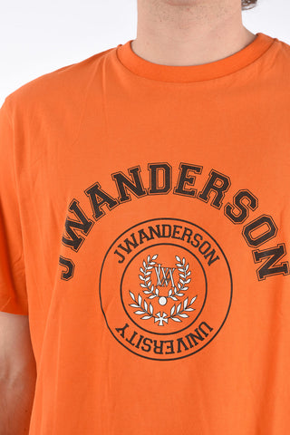 printed crew-neck t-shirt