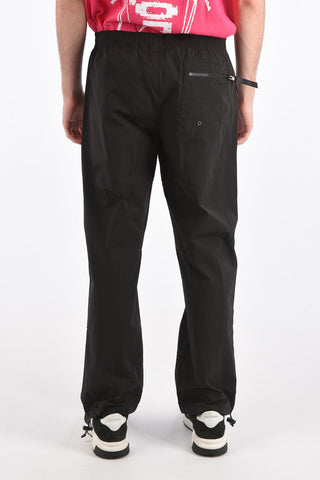 nylon drawstring waist pants
