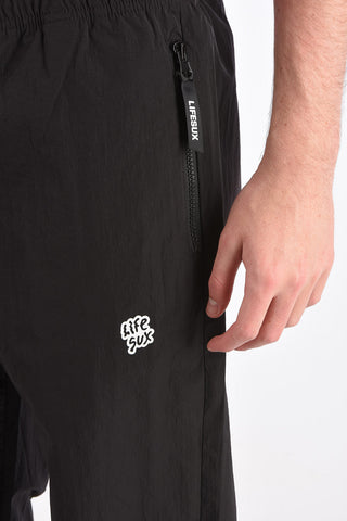 nylon drawstring waist pants