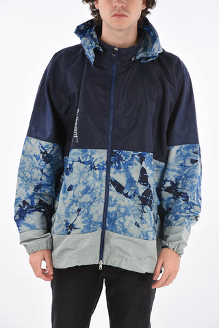 nylon jacket with removable hood