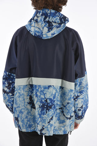 nylon jacket with removable hood