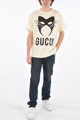 printed crew-neck t-shirt
