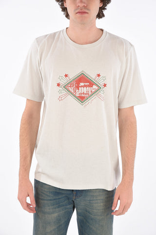 printed crew-neck t-shirt
