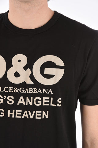 printed crew-neck t-shirt