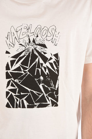 t-shirt girocollo con stampa