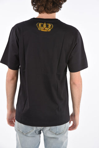 printed crew-neck t-shirt