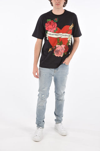 printed crew-neck t-shirt