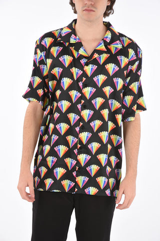 printed short sleeve shirt