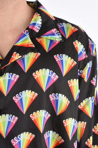 printed short sleeve shirt