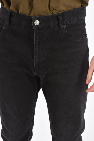 18cm stretch denim Mid-rise waist jeans