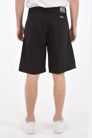 double pleat basketball shorts